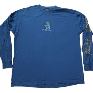 Y2K Year of the Dragon Long Sleeve  Vintage Shirt Sz XL